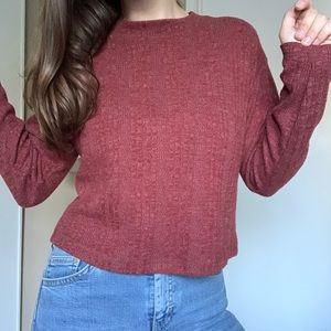 Topshop Crop Sweater